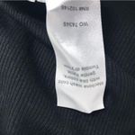 Michael Stars  Black Ribbed Midi Tank Dress Sleeveless Reversible Size Medium New Photo 10