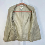 Talbots Vintage  Blazer Wool Blend Womens Petite Size 2 Cream Career Business‎ Photo 10