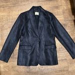 Elie Tahari  vegan Croc leather Shawl Collar Blazer Photo 2