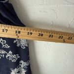 Sami & Jo  Dress Womens Large Navy Blue Paisley Maxi Boho‎ Sleeveless Full Length Photo 5