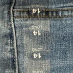 Maurice's M jeans by  Slim Straight Ankle Blue 14L NWT Photo 4