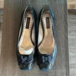 ruby & bloom Navy Suede Patent Leather Trim Womens Size 8N Blue Photo 1