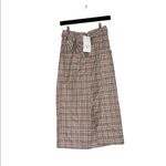 ZARA NWT Belted Plaid Gingham High Waisted Skirt Bloggers Fav Photo 8