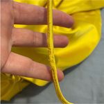 Mac Duggal  26482 Yellow Satin Strappy Back Mini Dress 8 Photo 10