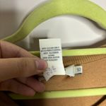 Neiman Marcus  Camel Long Sleeve Leather Mini Dress Sz XS NWT Photo 4