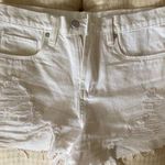 BLANK NYC White Denim Shorts Photo 0