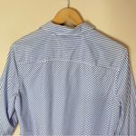 Tommy Hilfiger  Blue & White Pinstripe Button-Down Dress Shirt, XL Photo 5