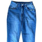 SheIn SXY Slit Hem High Rise Skinny Jeans Photo 6