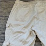 Old Navy Cream Wide-Leg Cargo Pants Photo 5