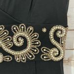 Night Way Collections Embellished Cami Top - Black - Large Photo 8