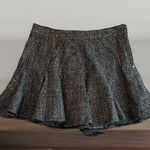 BCBGeneration  Women's Skirt Black / Metallic Stitching size 6 School Girl Flirty Photo 0