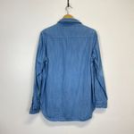 Seafolly NWT  Chambray Denim Button Down Shirt Photo 10