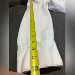 Aeropostale Customized-Patchwork white  denim jacket featuring gold sequin Size L Photo 4