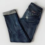 Hudson  Ginny Crop Straight Cuff Denim Jeans Women's Size 29 Festival Casual Photo 2