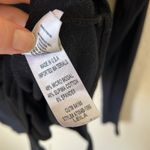 AGOLDE  Leila black micro ribbed long sleeve bodysuit Photo 7