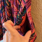 Free People Vintage Style Bright Printed Circle Skirt Photo 5