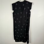 ALLSAINTS  Black Tonya Embellished Shift Dress Photo 4