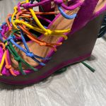 Shellys London Jazz Bright Multi Suede Lace Photo 2