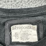 Y2K Aeropostale Long Sleeve Henley Shirt Bella Swan Elena Gilbert Grunge W XL Gray Photo 3