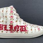 Gucci  Major Blind For Love Rose Serie Print Satin High Top Floral Sneakers EU 40 Photo 0
