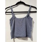 Edikted Crop Tank Top Women XS Cotton Stretch Y2K Babydoll Coquette Romantic Photo 1