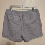 Dockers  Women's High Waist Striped Shorts - Black and White Photo 10