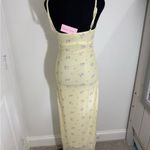 Streetwear Society  Yellow Floral Maxi Dress Photo 2