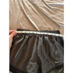 Nike Dri-Fit Heather Tempo Running Shorts Womens S Black Gray DB4487-083 Lined Photo 3