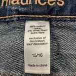 Maurice's Blue Jean Skirt button Fly Photo 8