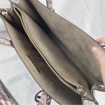 Michael Kors Mercer large tote handbag snakeskin pink Photo 4