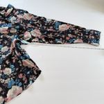 Torrid  Madison Floral‎ Satin Button Up Long Sleeve Shirt Size 4X Photo 11