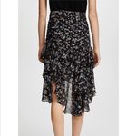 Veronica Beard Cella Midi Skirt Tiered Ruffle Women’s Size 2 Photo 3
