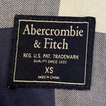 Abercrombie & Fitch women’s plaid blue button down boyfriend (oversized) XS Photo 4