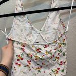 Ambiance Apparel Ambiance Floral Halter Crop Top Photo 3