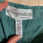 Aeropostale  Linen Cotton Boody Shorts Womens 5/6 Green Photo 3