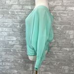 Andi Bagus Green Blouse with Relaxed Boxy Smock fit Photo 2
