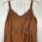 Torrid  1 Sz 1X Jacquard Lace Trim Cami  Dress in Lion Brown Photo 2