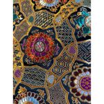 Pretty Little Thing  Brocade Mini Skirt Metallic Floral Zipper Gold Size 10 NWT Photo 12