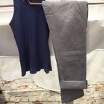 SO  Juniors Gray Denim 5-Pocket Stretch Rolled Cuff Capri Jean Photo 4