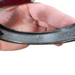 Kenneth Cole Gunmetal Gray Black Pave Rhinestone Bangle Clamper Bracelet Photo 9