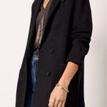 Evereve Ivy Sweater Blazer in Black Photo 0