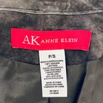 Anne Klein AK gray suede blazer. Photo 10