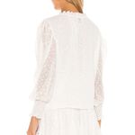 MISA Los Angeles Siena Top in Pearl Clip Dot Photo 9