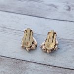 Vintage Clip On Earrings Stunning & Stylish Iridescent Statement Earrings Photo 5