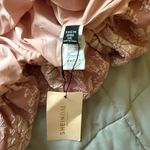 SheIn  Pink Floral Mini Bubble Dress Size 1X Photo 5