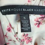 White House | Black Market WHBM Tiered Ruffle Floral Halter Neck Blouse S Photo 2