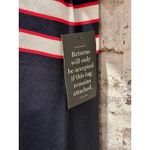 Tuckernuck  Wright Navy White & Red short sleeve v neck Polo Dress size XL NWT Photo 7