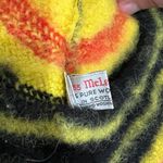 Vintage Beret Dress McLeod Tartan 100% Wool Yellow Photo 1
