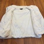Blu Pepper  Asymmetrical Zip Women’s Puffer Vest Jacket Size Large Cream White Photo 7