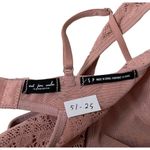 Out From Under Pink Lace Stretch Bodysuit Women's Size Small | 51-25 Photo 4